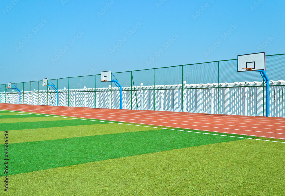 Fototapeta premium track and field
