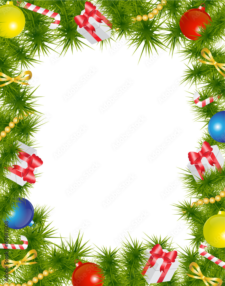 Christmas frame Christmas frame