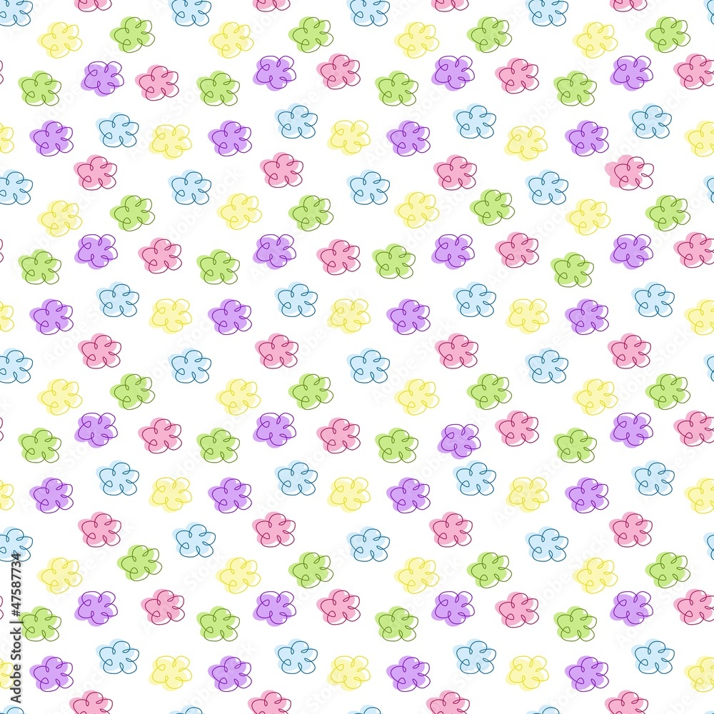 baby tender seamless background