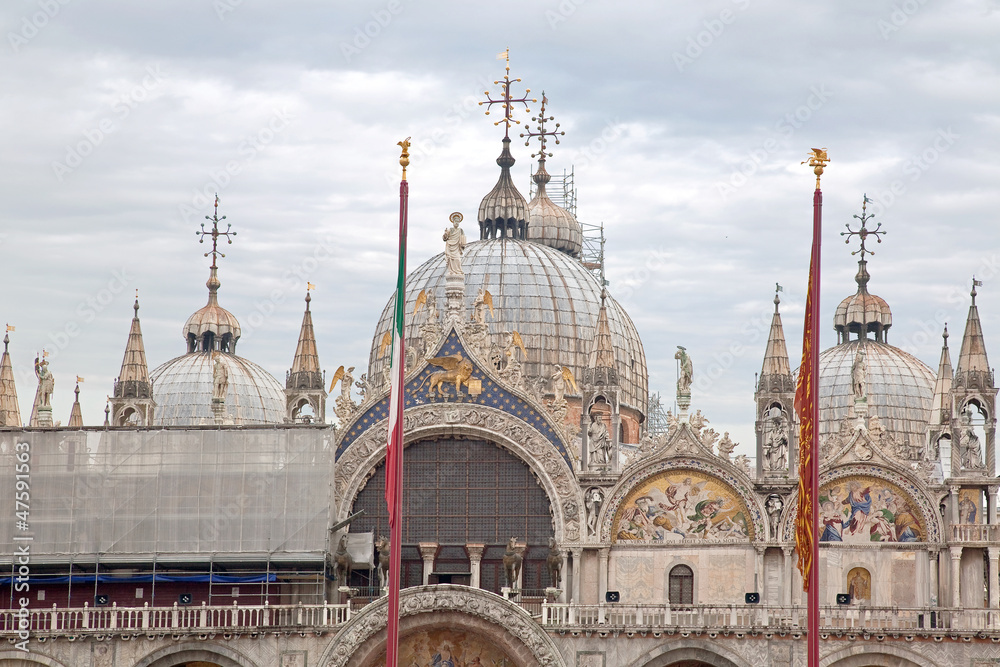 Basilica of Saint Mark. Domes