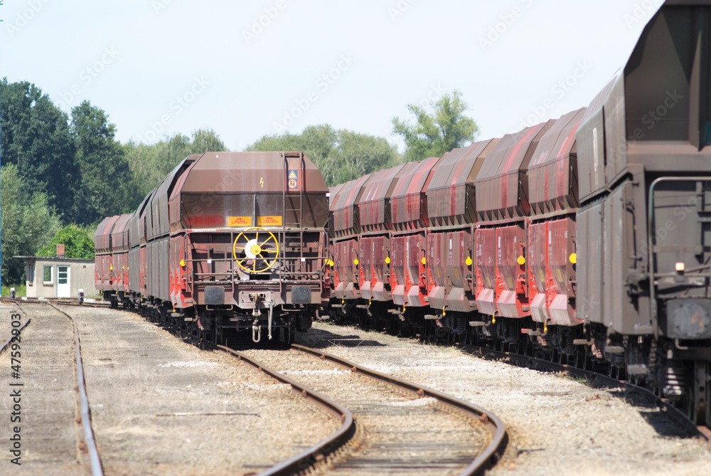 wagons for goods transportation