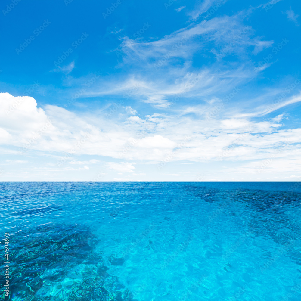 Sea and sky Sea and sky