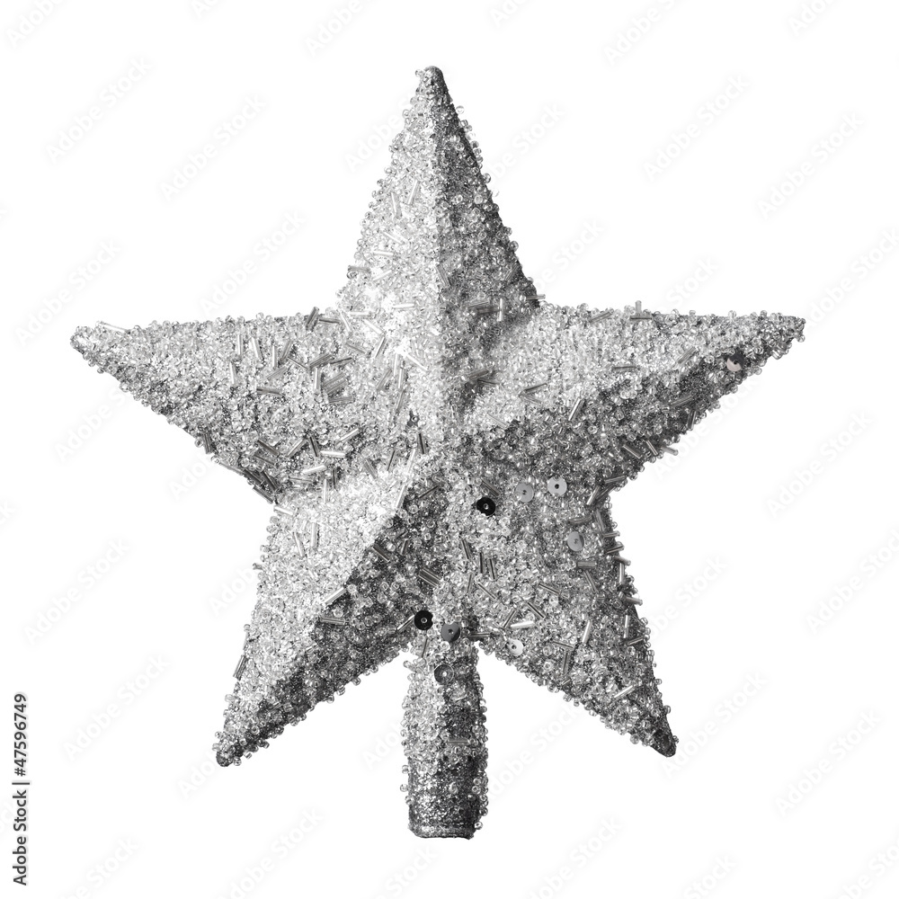 golden Christmas star decoration golden Christmas star decoration