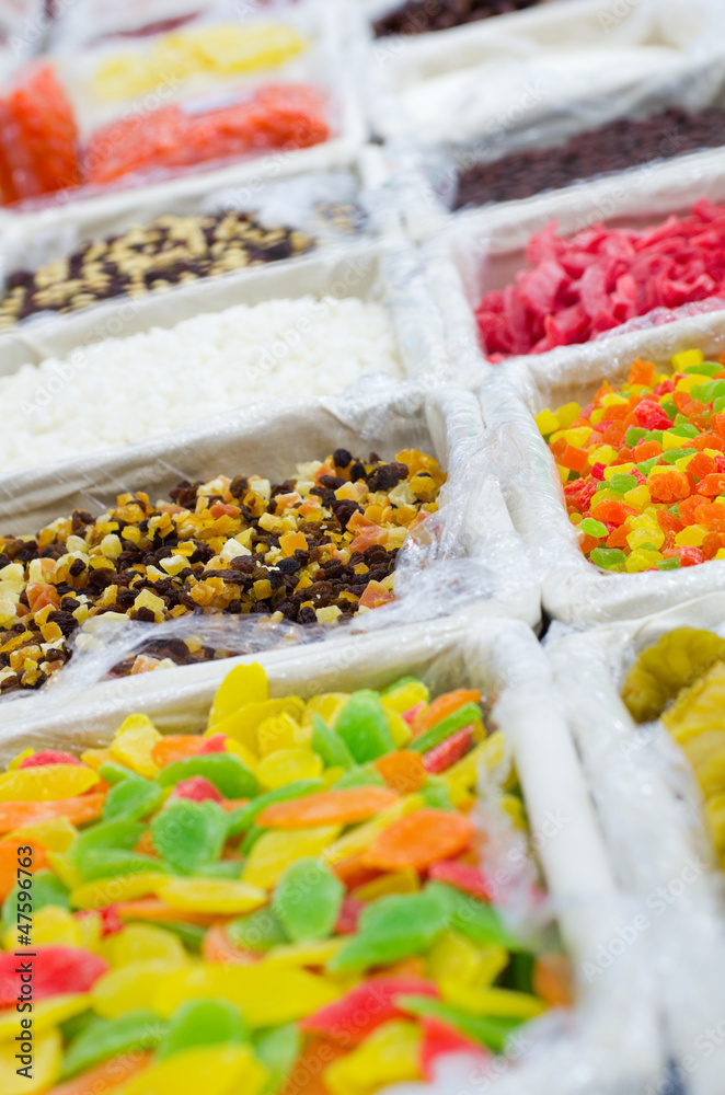 Fototapeta premium Fruits dry mix
