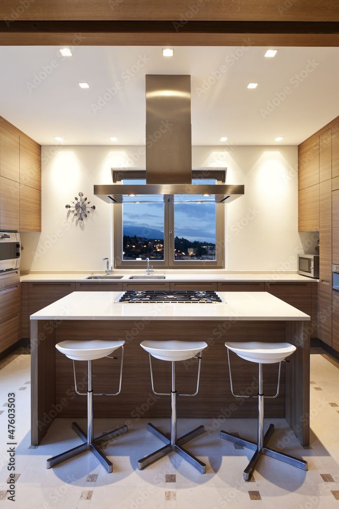 beautiful apartment, interior, kitchen beautiful apartment, interior, kitchen