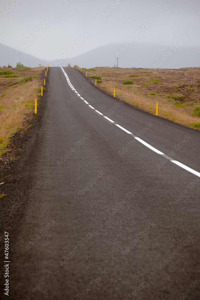Endless Iceland Highway