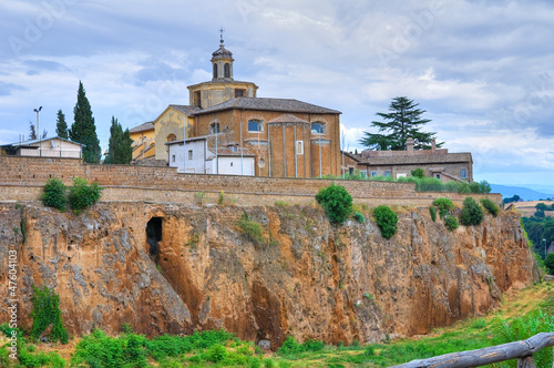 View of Civita Castellana. Lazio. Italy.