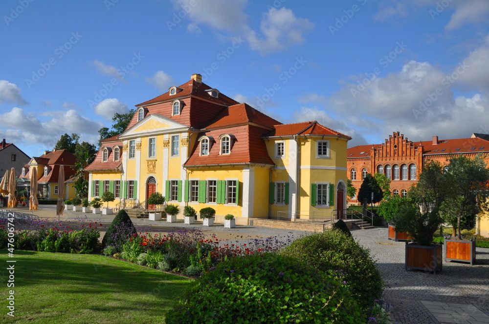 Friederikenschlösschen Bad Langensalza im Sommer