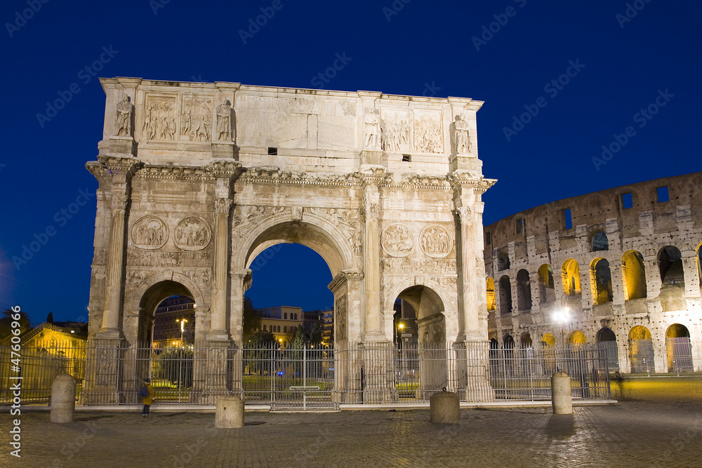 Arch of Constantine, Rome