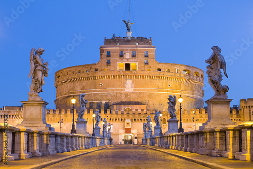 Castel Sant'angelo in Rome, Italy