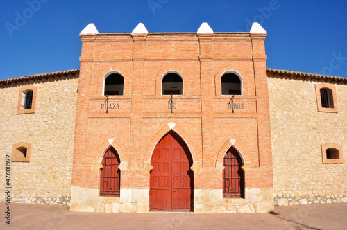 El Burgo de Osma bullring in Soria, Spain