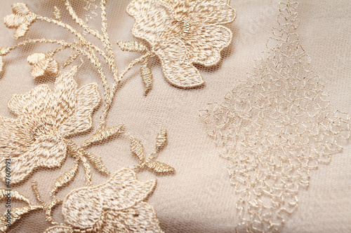 Golden textile