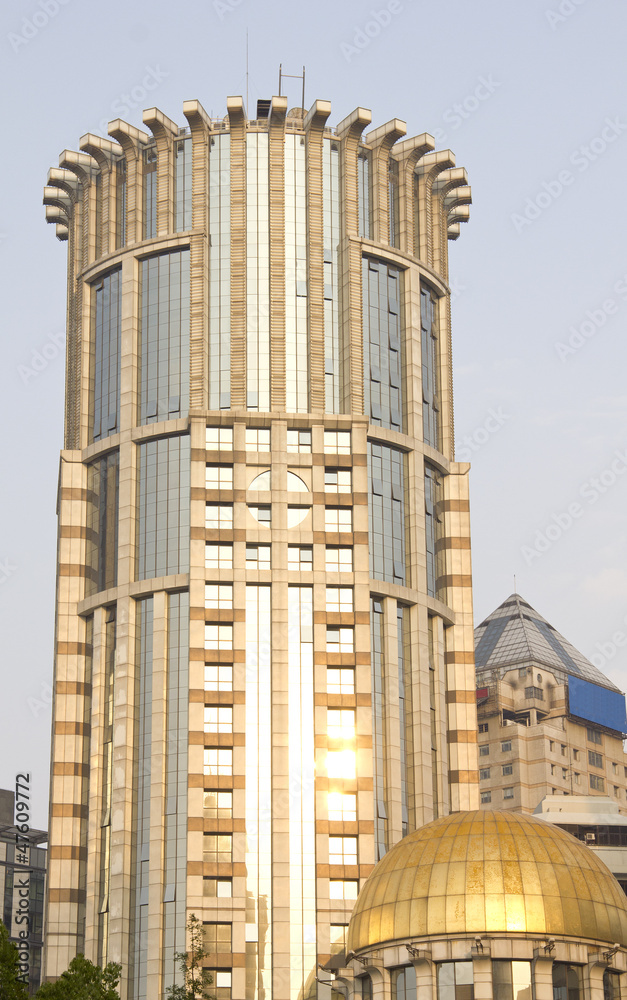 Fototapeta premium Modern buildings in Shanghai