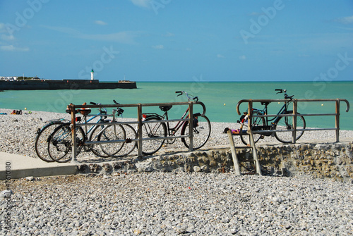 Εκτύπωση καμβά Plage de Saint-Valery-en-Caux, Normandie, France