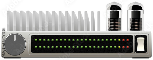 tube amp vector