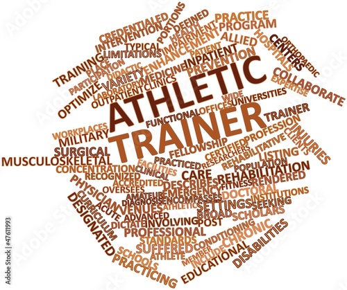 Word cloud for Athletic trainer