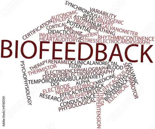 Obraz na płótnie Word cloud for Biofeedback