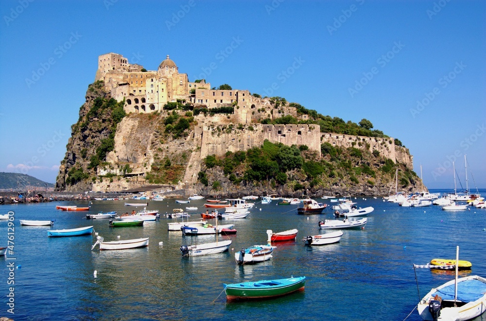 Fototapeta premium Castello Aragonese Ischia