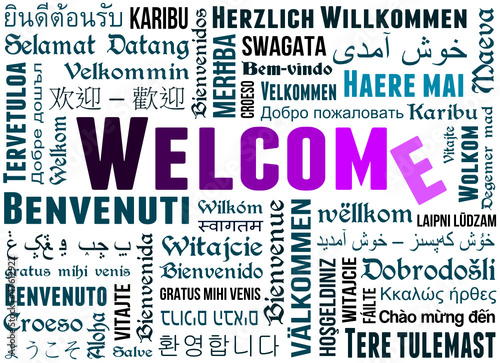 Welcome - Abbildung - Herzlich Wilkommen