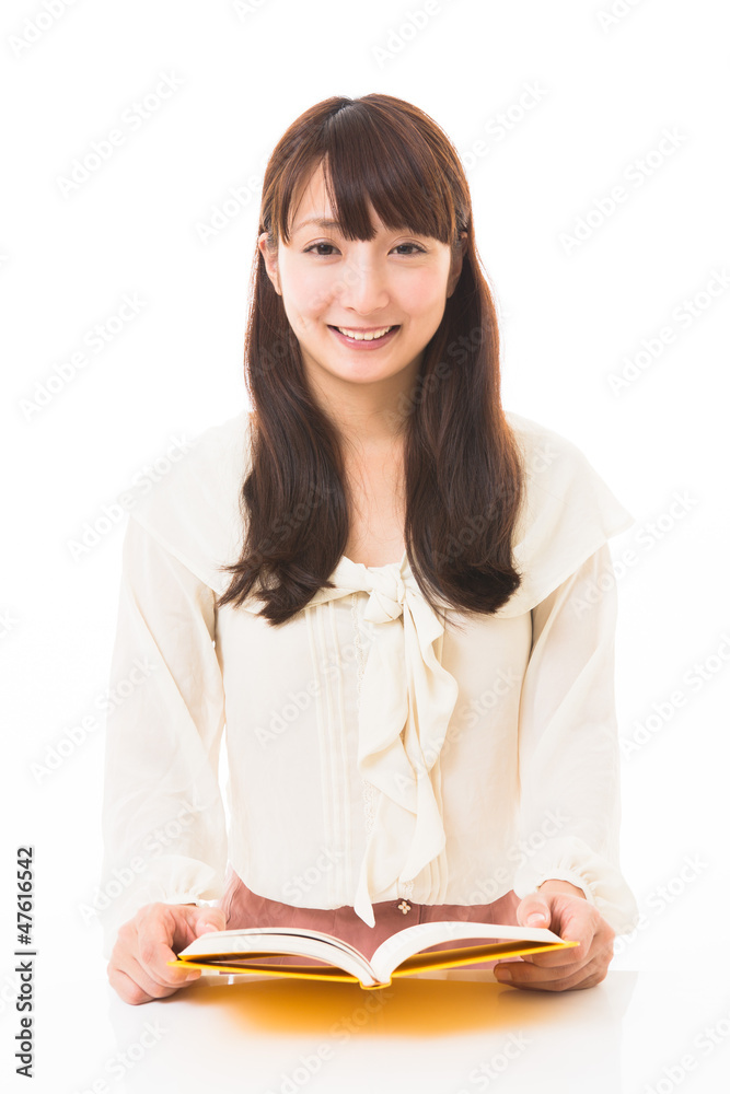 本を読む女性 本を読む女性