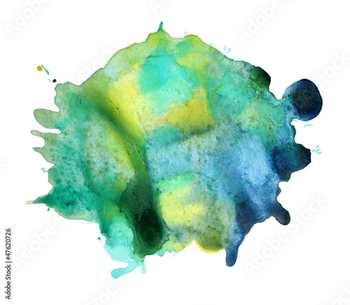 abstract hand drawn watercolor background, raster illustration
