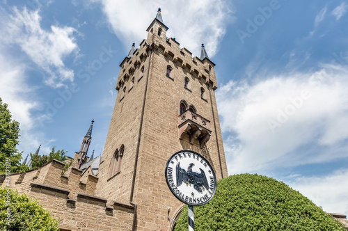 Hohenzollern Castle in Baden-Wurttemberg, Germany photo