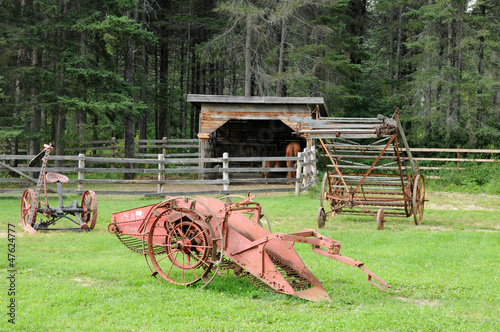 Quebec, le Moulin des Pionniers in La Dore photo