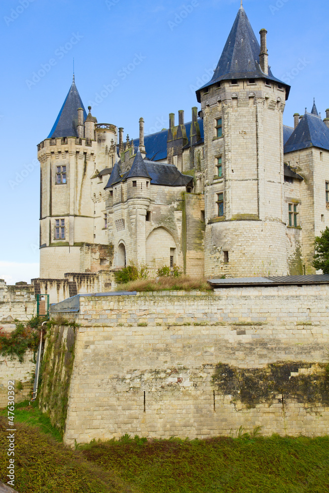 Saumur castle, France