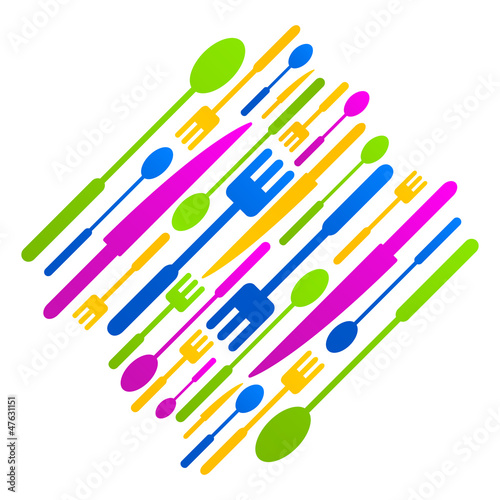 kitchen colored logo icon