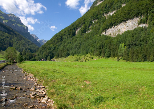 Fototapeta Naklejka Na Ścianę i Meble -  Alpstein - Alpen - Schweiz