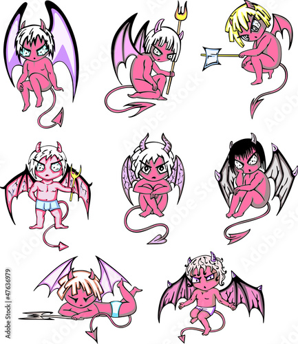 little devil cartoons