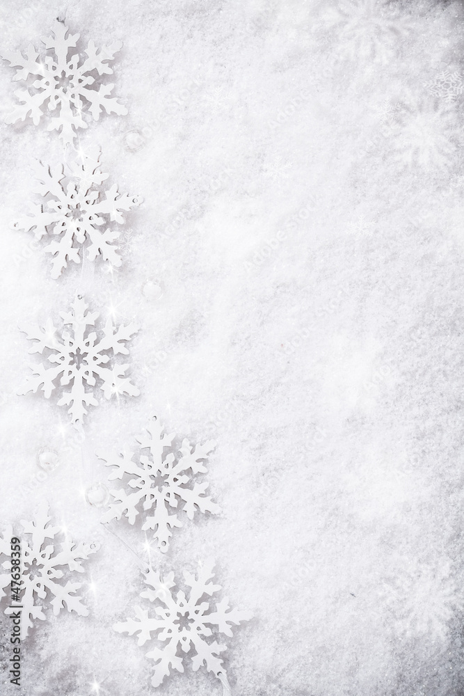 Winter Snow Background