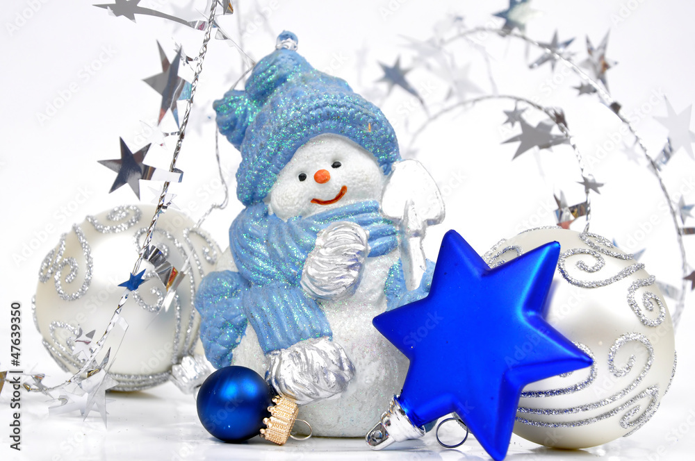 Obraz premium Christmas background with ornament