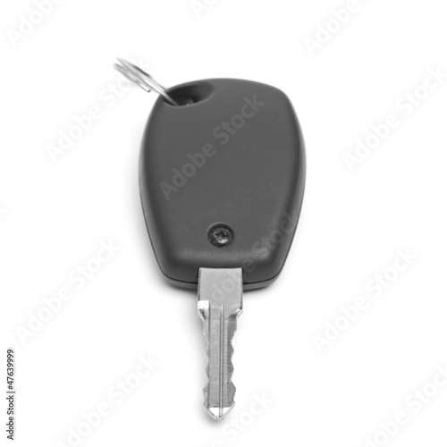 car key isolated on white background