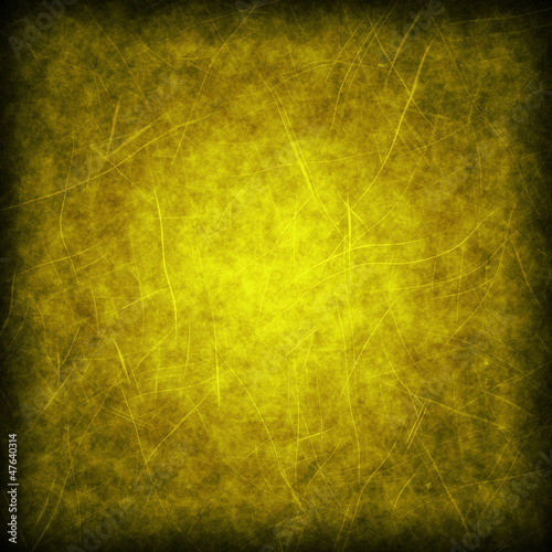 Yellow grunge background or texture