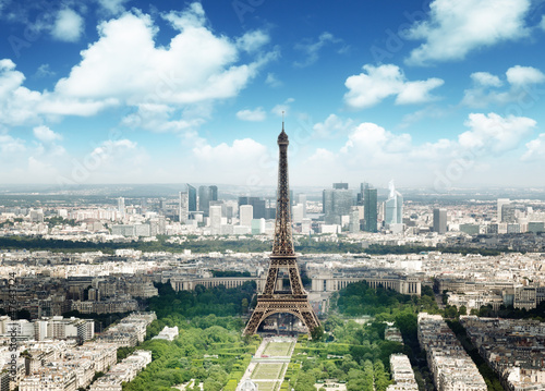 Eiffel tower in Paris, France