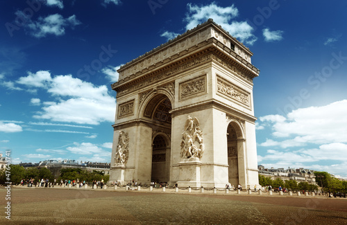 Arc de Triomph Paris, France © Iakov Kalinin