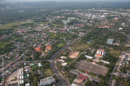 cityscape of yala city, thailand