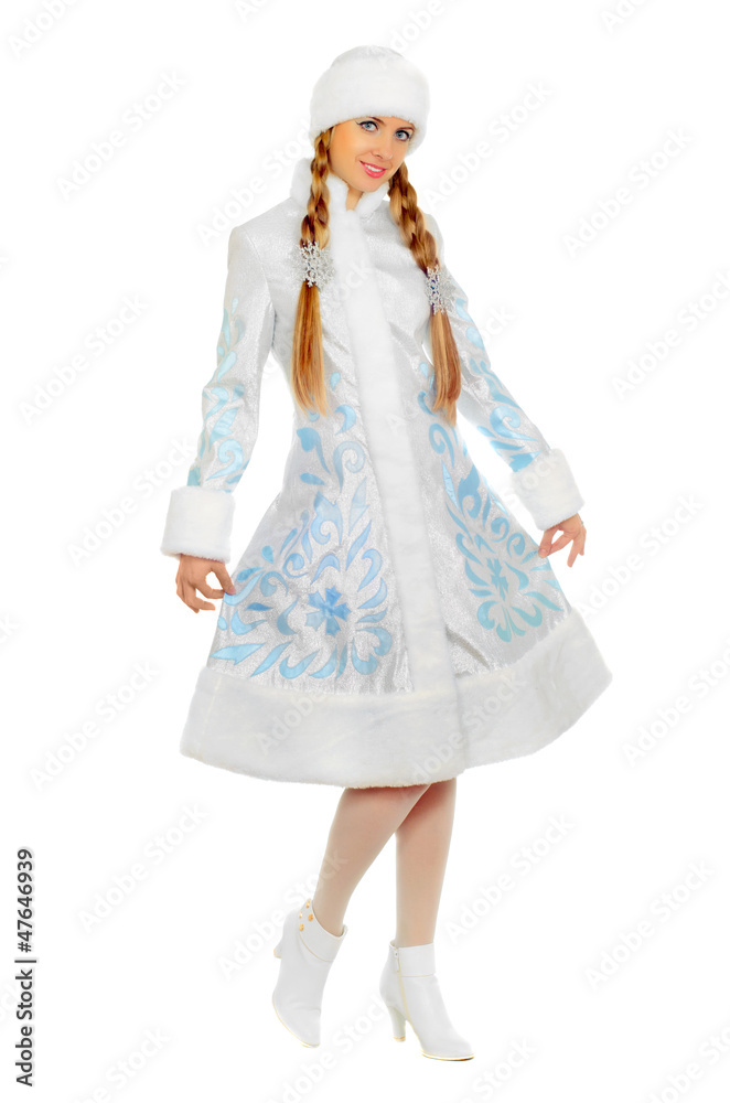 Nice smiling Snow Maiden Nice smiling Snow Maiden