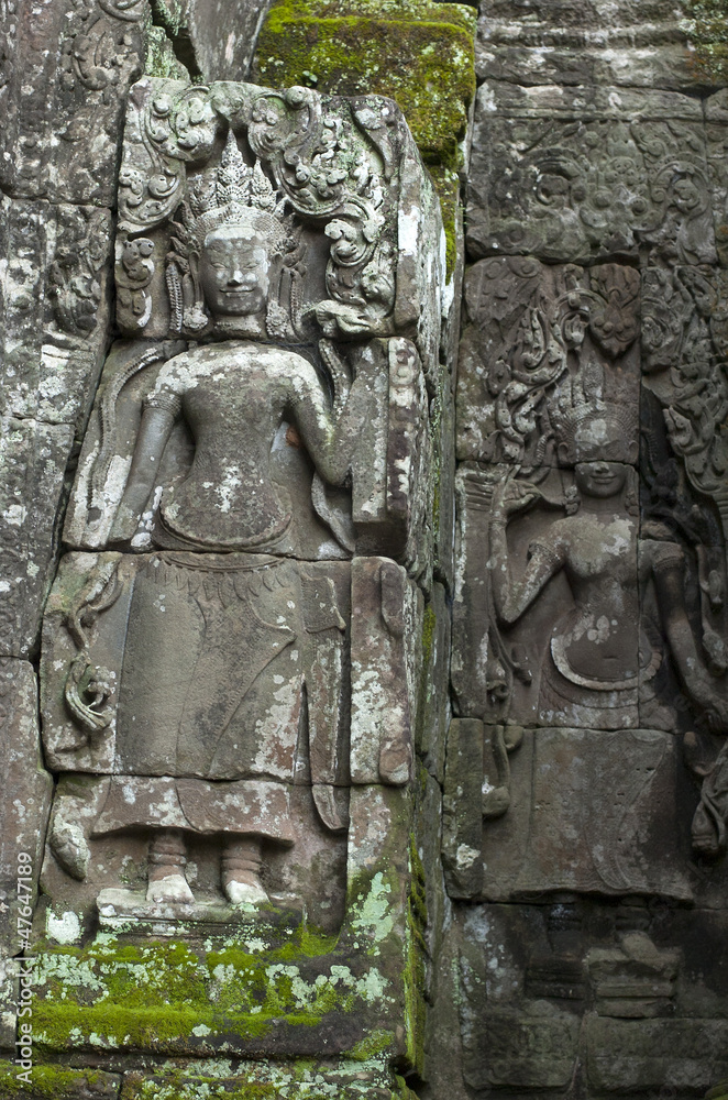 Templos de Angkor. Bayón. Siem Reap. Camboya