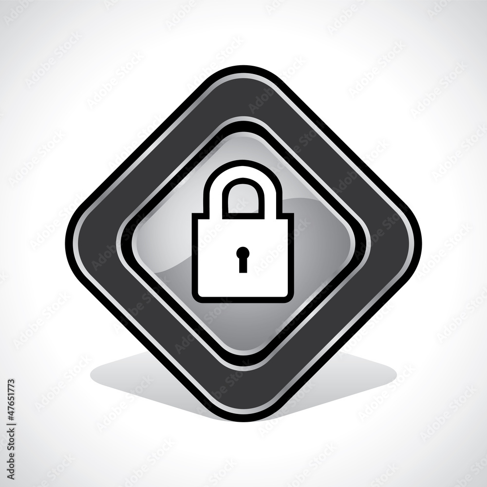 Lock Icon Design Stock Vector Lock Icon Design Stock Vector