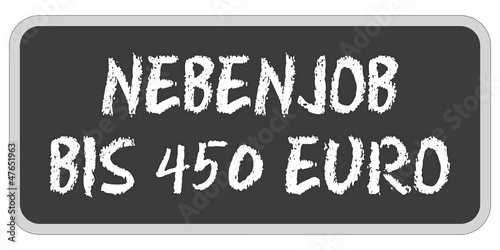 TF-Sticker eckig oc NEBENJOB BIS 450 EURO