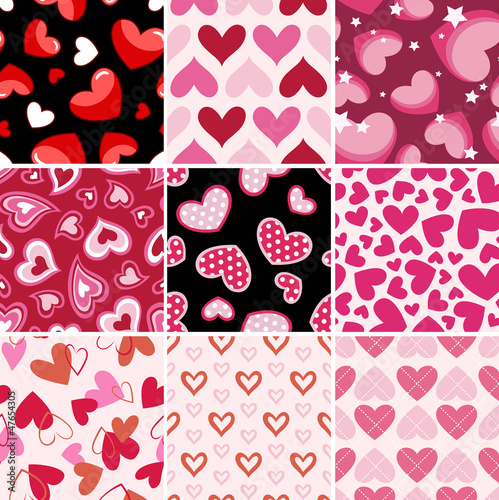 heart seamless pattern
