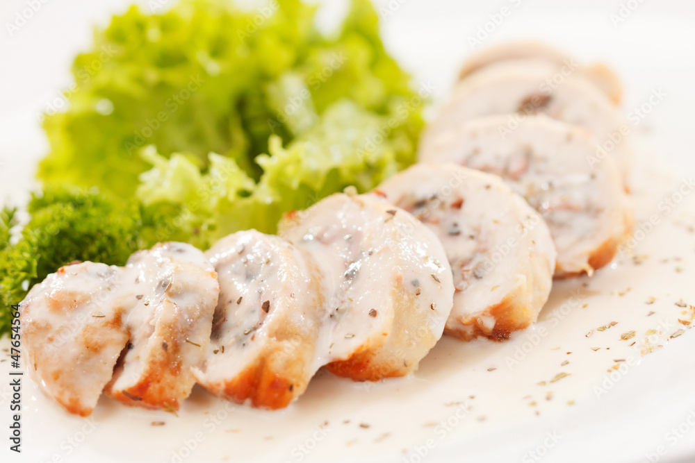 Roasted stuffed chicken breast Roasted stuffed chicken breast