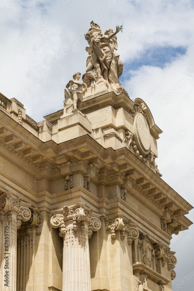 Historic building in Paris France