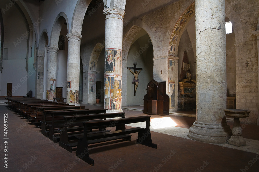 Church of St. Francesco. Narni. Umbria. Italy.