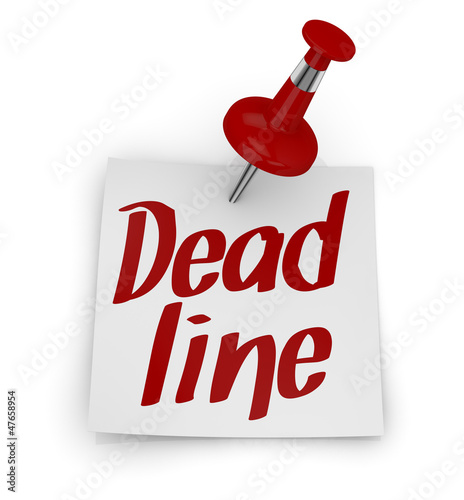 deadline concept