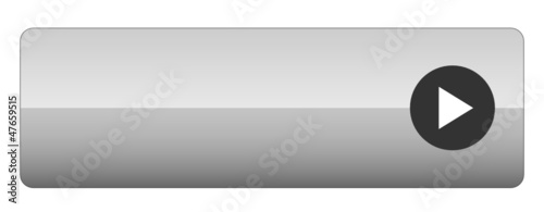 BLANK web button (rectangular arrow blank black grey)