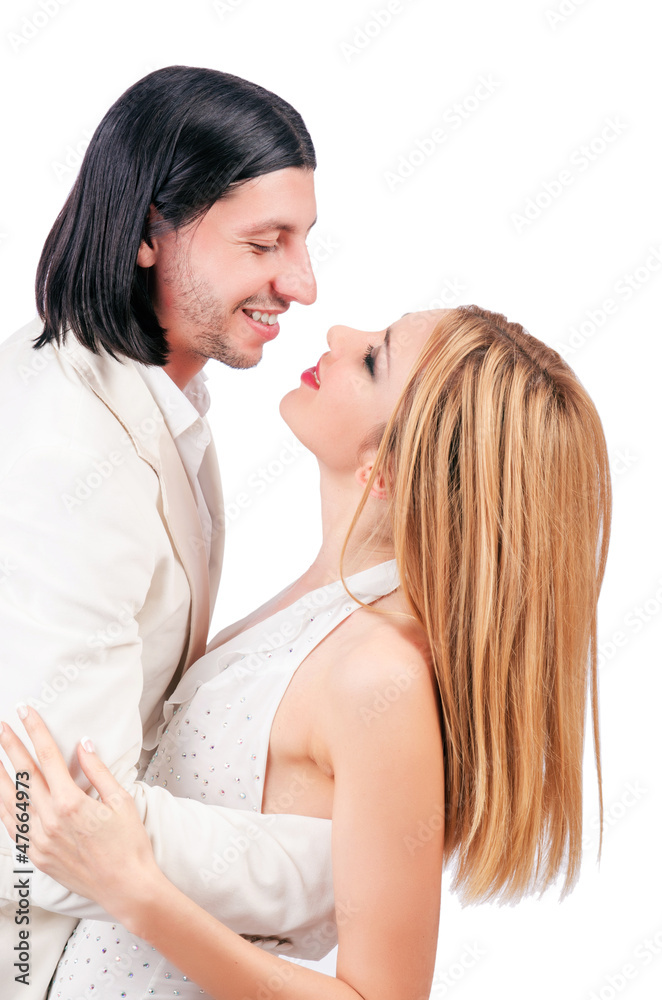 Pair of man and woman in love Pair of man and woman in love