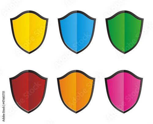 colorful shield